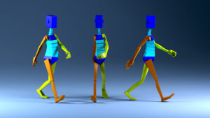 Primitive Walk Animation 04. Animating a walk cycle – CAVE Academy