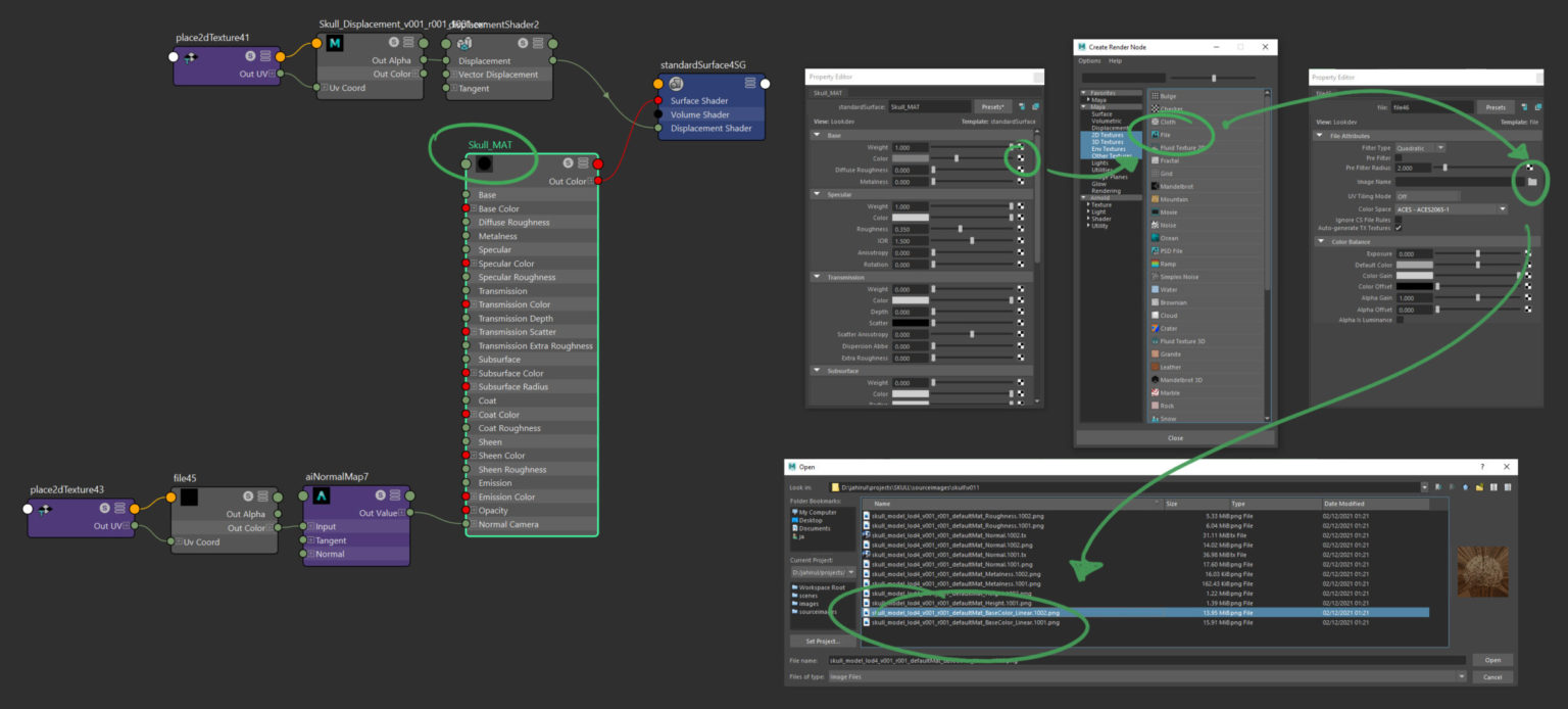 Setting up a PBR Metal/Roughness Shader – CAVE Academy