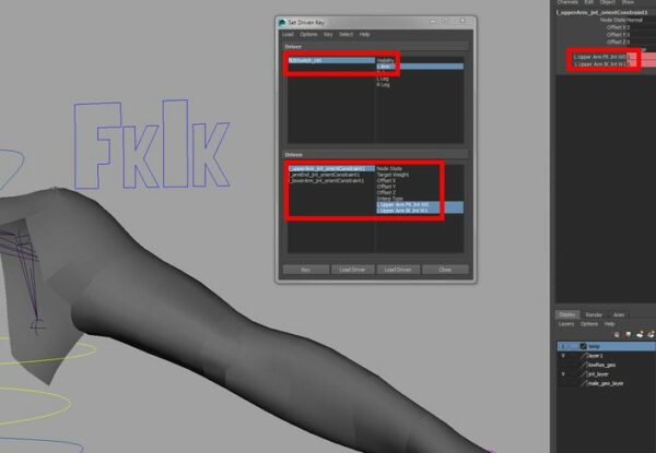 Fk Rigging 04. Rigging the Shoulders and the Arms – CAVE Academy