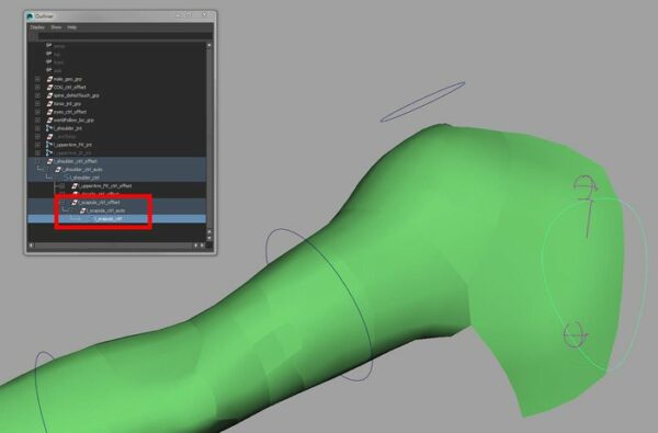 04. Rigging the Shoulders and the Arms – CAVE Academy