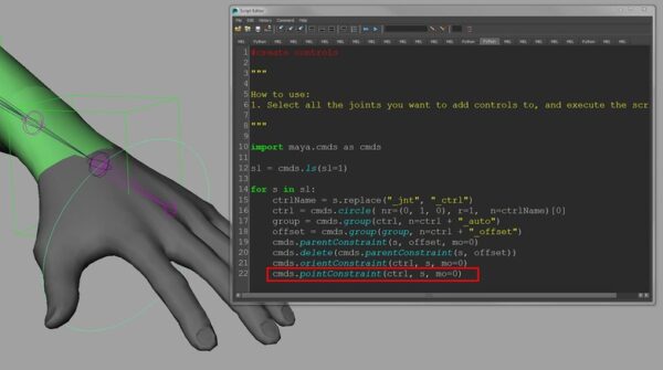 2d Rig Hand Rotation 05. Rigging the Hands – CAVE Academy